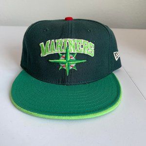 New Era 59 Fifty MLB Seattle Mariners  Fitted 7 1/8